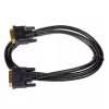 Akyga AK-AV-06 DVI-D Dual-Link-Kabel (24+1), Stecker auf Stecker, 1,8 m, Schwarz