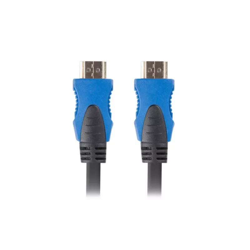 LANBERG HDMI-Kabel - M/m V2.0 Kabel 4k Cu - 0,5 m Schwarz
