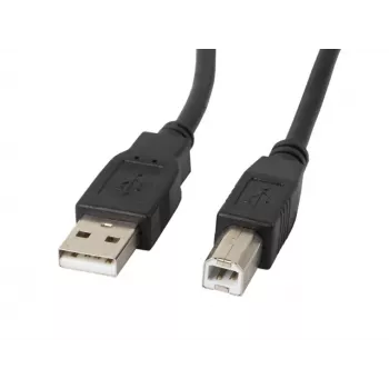 LANBERG USB-a(m)->USB-b(m) 2.0-Kabel 5 m Schwarz