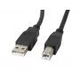 LANBERG USB-a(m)->USB-b(m) 2.0-Kabel 5 m Schwarz