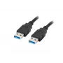 LANBERG USB-Kabel 3.0 USB A – 1m Schwarz