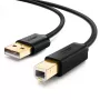 Ugreen 10351 USB-Kabel USB 2.0 3 m USB A USB B Schwarz
