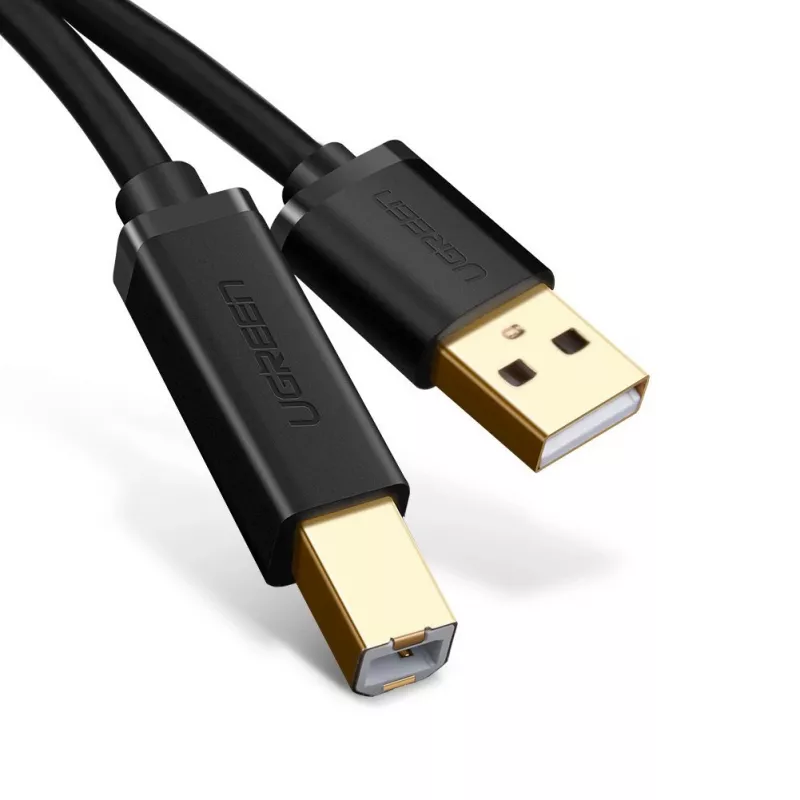 Ugreen 10351 USB-Kabel USB 2.0 3 m USB A USB B Schwarz