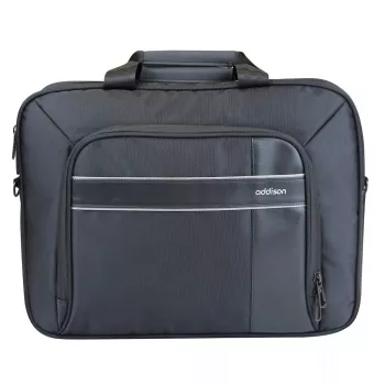 Toploader bag Addison COMPUTER CASE FOR NOTEBOOK 14.1 inch CORNELL 14 — Nylon, 362×38×245 mm, Schwarz