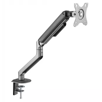 Monitorhalterung Gembird MA-DA1-05 Klemme/Tischdurchführung für 17–32 Zoll Bildschirme, VESA 75x75–100x100, max. Traglast 9 kg, grau