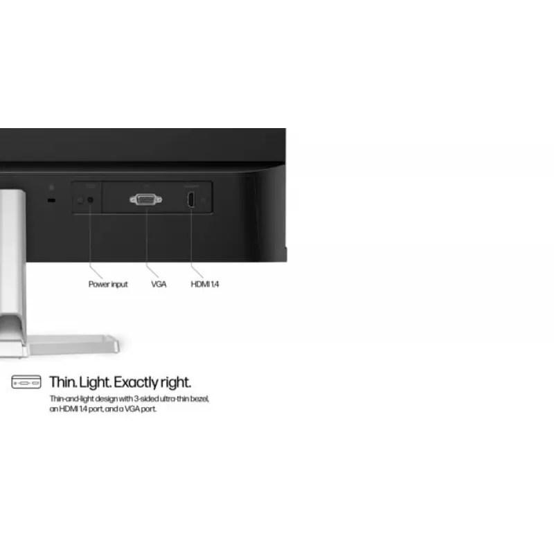 HP Desktop-Monitor – Serie 5 524sf – 24 Zoll – 1920x1080 (FHD) – IPS