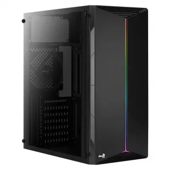 Aerocool Split Midi Tower Schwarz