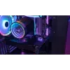 Aerocool PGS Graphite-G-BK-v2 FRGB Midi-Tower PC-Gehäuse, ATX, Schwarz