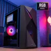 Aerocool PGS Raider Mini-G-BK-v3 PC-Gehäuse, Schwarz