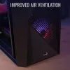 Aerocool PGS Raider Mini-G-BK-v3 PC-Gehäuse, Schwarz
