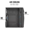Aerocool PGS Raider Mini-G-BK-v3 PC-Gehäuse, Schwarz