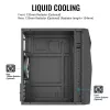 Aerocool PGS Raider Mini-G-BK-v3 PC-Gehäuse, Schwarz