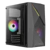 Aerocool PGS Raider Mini-G-BK-v3 PC-Gehäuse, Schwarz