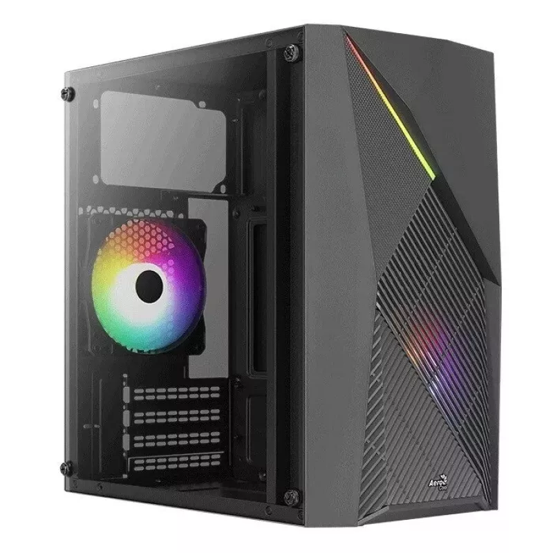 Aerocool PGS Raider Mini-G-BK-v3 PC-Gehäuse, Schwarz