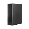 Chieftec UNI Series BE-10B-300 Small-Form-Factor-PC-Gehäuse, microATX/Mini-ITX, inkl. 300-W-TFX-Netzteil, 2x USB 3.2 Gen 1, 2x USB 2.0, Schwarz