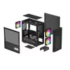 DEEPCOOL Ch360 Digital Micro Tower Gehäuse – Schwarz