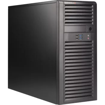 PC-Gehäuse Supermicro CSE-732D4-668B Midi Tower, Schwarz, EATX/ATX/Micro ATX, 2x5,25 Zoll, 5x3,5 Zoll, 668W Netzteil inklusive