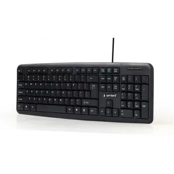 GEMBIRD KB-U-103 Standard - Tastatur - Kabelgebunden USB - Schwarz - Qwerty US/Int'l
