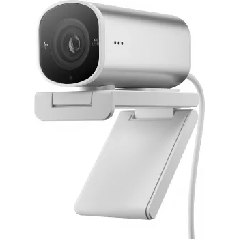 HP 960 4K Streaming-Webcam, 8 MP, 3840 x 2160 Pixel, 4K Ultra HD, 30 fps, 5x, Home