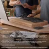 HP 960 Ergonomische kabellose Tastatur, Vollformat (100%), Kabellos, RF Wireless + Bluetooth, Membrane, QWERTZ, Schwarz