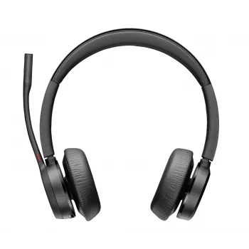 HP Poly Voyager 4320-M +USB-A auf USB-C Kabel +BT700 Dongle, Kabellos, Büro/Callcenter, 20 - 20000 Hz, 162 g, Headset, Schwarz