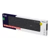 Trust Vaiya 25511 kabellose Multi-Device-Tastatur, USB-RF + Bluetooth, US-Layout, Ziffernblock, integrierter Akku, Schwarz