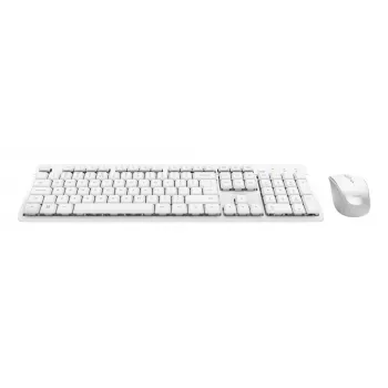 Trust Ody II Tastatur Maus enthalten Home/Office RF Wireless QWERTY US-Englisch Weiß
