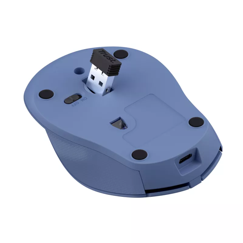 Trust Zaya Maus Büro Beidhändig RF Wireless Optisch 1600 DPI