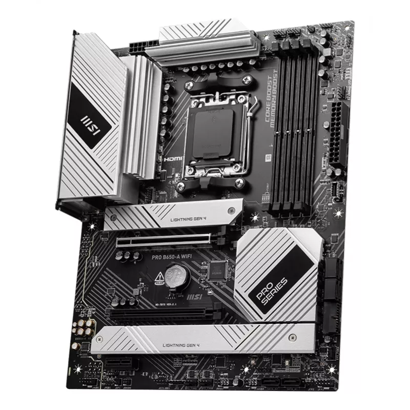 MSI PRO B650-A WIFI Mainboard AMD B650 Sockel AM5 ATX