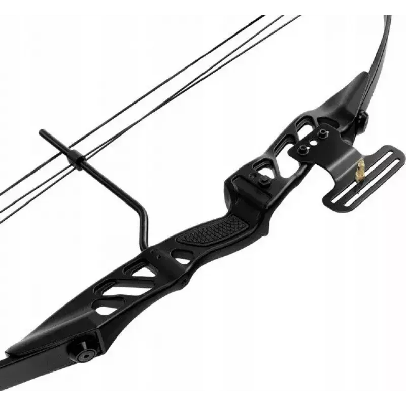 Poe Lang EK New Protex CO-047B-5529 Compoundbogen, 29 Zoll, 55 lbs, schwarz