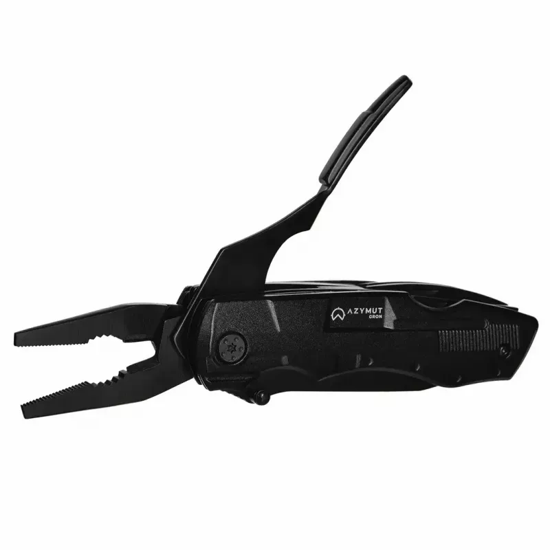 AZYMUT Gron H-P224052 Multitool, 11 Werkzeuge + 9 Bits + Holster