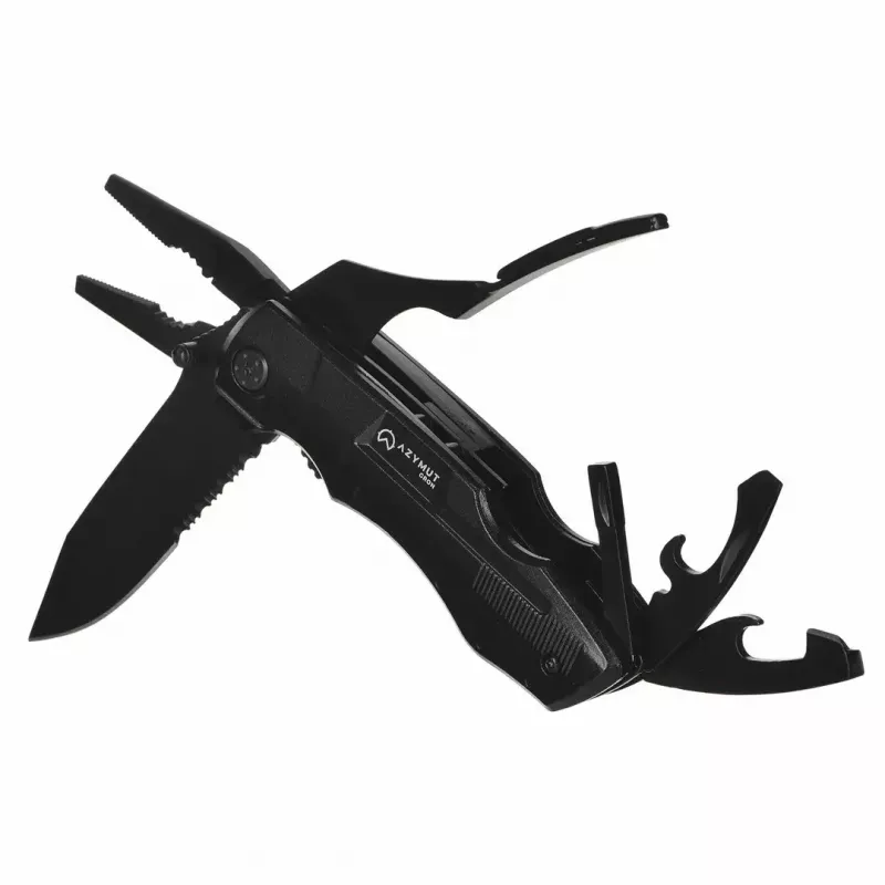 AZYMUT Gron H-P224052 Multitool, 11 Werkzeuge + 9 Bits + Holster