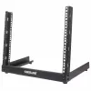 Intellinet 19 Zoll Netzwerk-Rack - Offener Rahmen (Desktop), 8U, Schwarz, Flachverpackung
