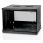 Techly Wall Rack Cabinet 19 6U D320 Schwarz Assembled” I-CASE EL-1006B32