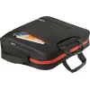 Laptoptasche DEFENDER 15,6 Zoll (39,6 cm) – Polyester, abnehmbarer Schultergurt, Reißverschluss, schwarz