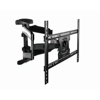 Gembird WM-75ST-01 voll bewegliche TV-Wandhalterung für 32–75 Zoll, VESA 600×400, max. 45,5 kg, Neigung -5°–8°, Schwenk ±50°, Stahl, Schwarz