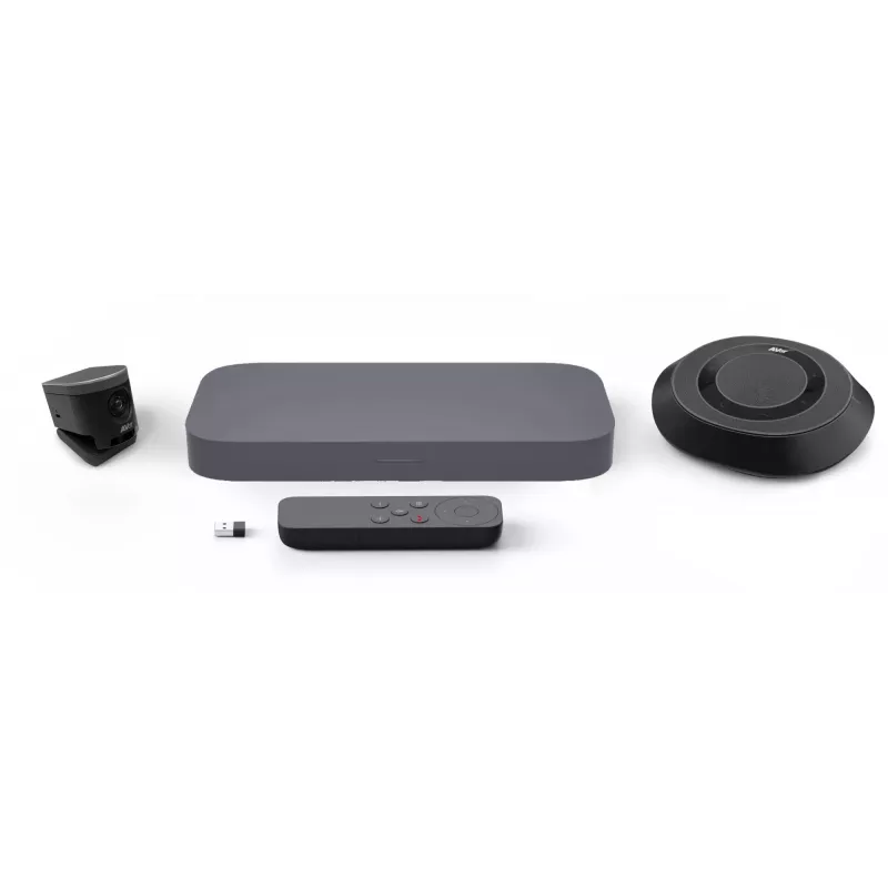 ASUS Google Meet GQE20A-G5003UN Small/Medium Room Kit Videokonferenz-Kit, ePTZ UHD-Kamera, Freisprechgerät, Touchscreen-Konsole