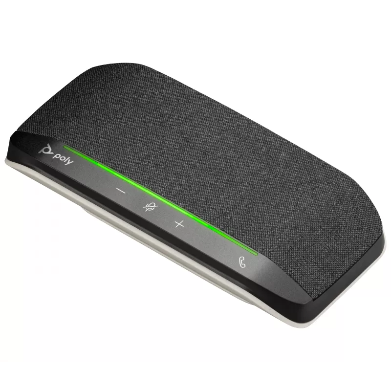 HP Poly Sync 10 Lautsprecher + USB-A-auf-USB-C-Kabel, PC, schwarz, 0,715 m, Windows 10, Windows 11, MacOS, 100–7800 Hz