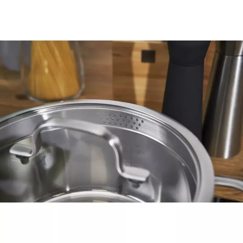 Kochset ZWILLING TrueFlow 3-tlg. Edelstahl Silber
