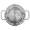 Kochset ZWILLING TrueFlow 3-tlg. Edelstahl Silber