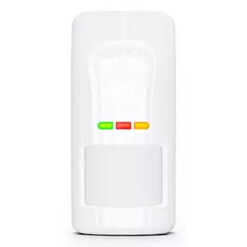 Satel OPAL Plus Dual-Technologie-Bewegungsmelder für den Außenbereich, Weiß