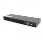 Power Distribution Unit PDU Digitus DN-DP-H-1-8C13 1U Schwarz 16A
