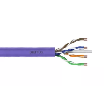 DIGITUS Installationskabel - CAT6 - U/UTP - 500 m - violett Dca