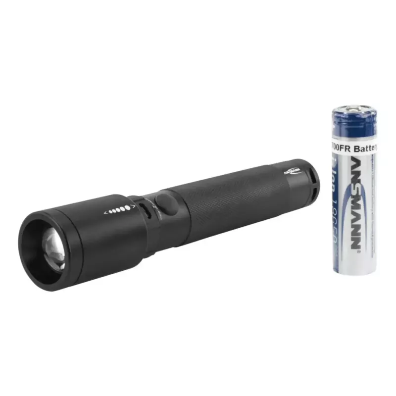 Ansmann Future T400FR Taschenlampe, 400 lm, IPX4, Schwarz