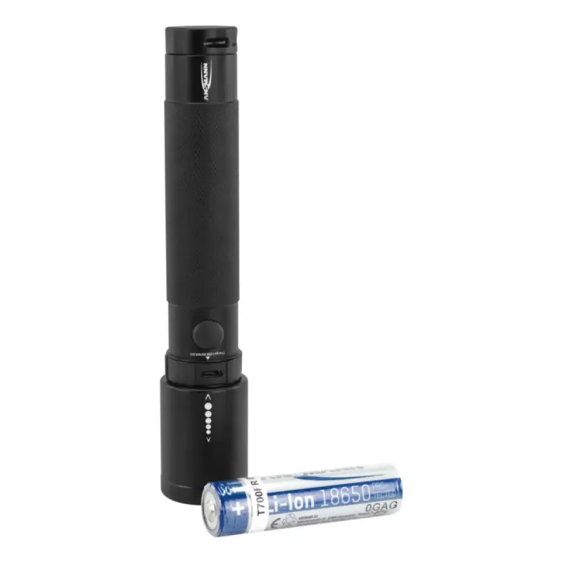 Ansmann Future T400FR Taschenlampe, 400 lm, IPX4, Schwarz