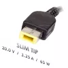 Akyga AK-ND-24 Laptop-Netzteil für Lenovo, 65 W, 20 V, 3,25 A, Slim Tip