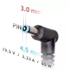 Akyga AK-ND-25 Laptop-Netzteil für HP, 65 W, 19,5 V, 3,33 A, 4,5 x 3,0 mm + Pin