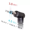 Akyga AK-ND-26 Laptop-Netzteil für HP, 90 W, 19,5 V, 4,62 A, 4,5 x 3,0 mm + Pin