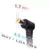 Akyga AK-ND-50 Notebook-Netzteil für Lenovo, 45 W, 20 V / 2,25 A, 4,0 x 1,7 mm