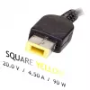 Akyga AK-ND-42 Kfz-Notebook-Netzteil für Lenovo, 90 W, 20 V / 4,5 A, Slim Tip, 12 V Eingang